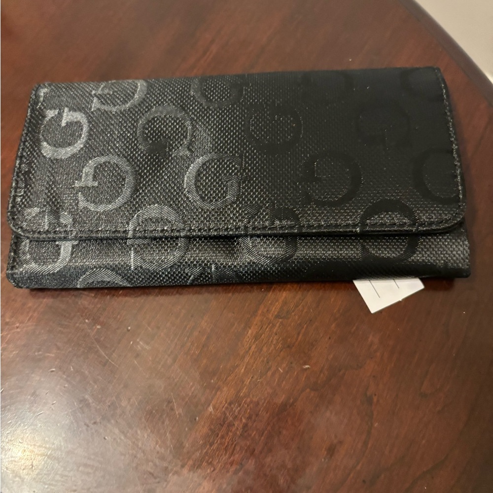 Black Patterned Wallet - image 3